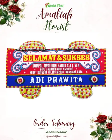 Papan Bunga Ucapan Selamat Cimanis