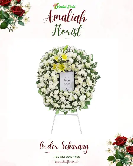 Krans Bunga Duka Cimanis